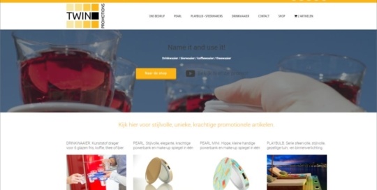 Twin Promotions website